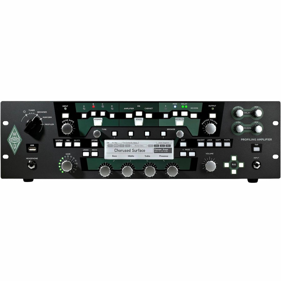 Amps & Effects Kemper Heads | Kemper Profiler Rack Rackmount Guitar Amplifier