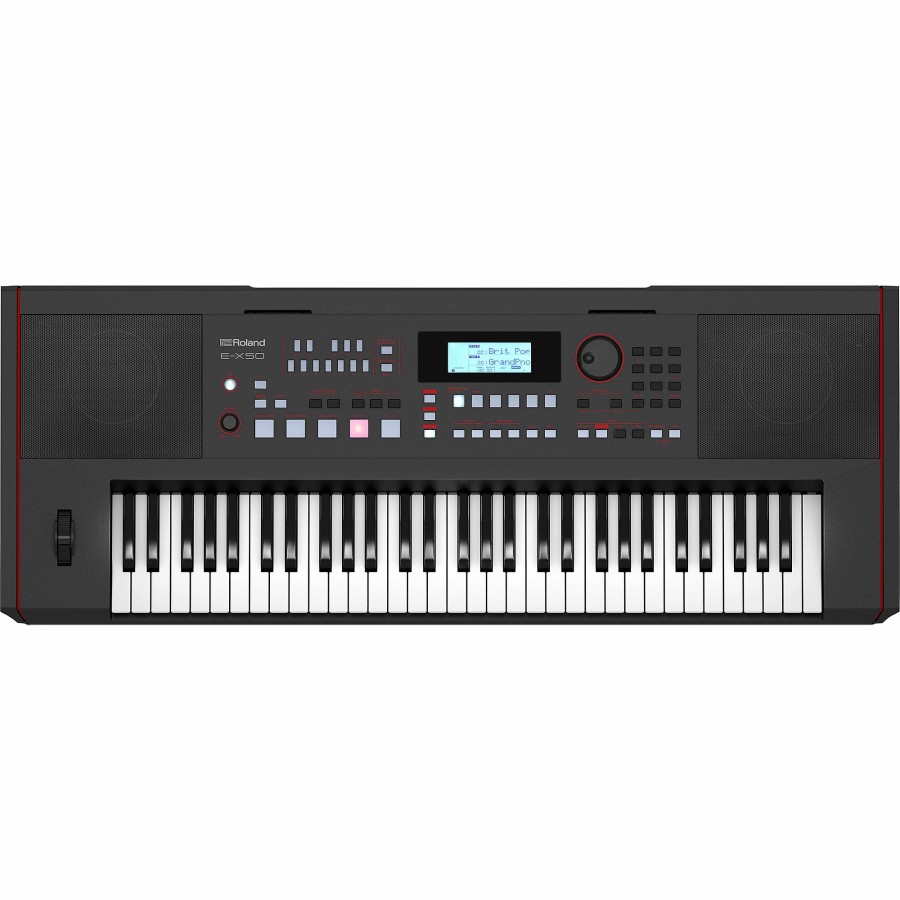 Keyboards & Midi Roland | Roland E-X50 Arranger Keyboard Black