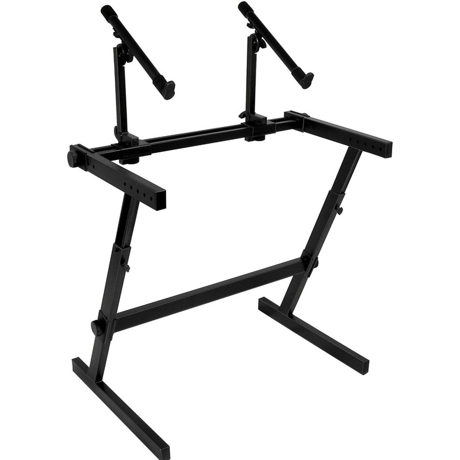 Keyboards & Midi Quik-Lok Stands & Racks | Quik-Lok 2-Tier Keyboard Stand