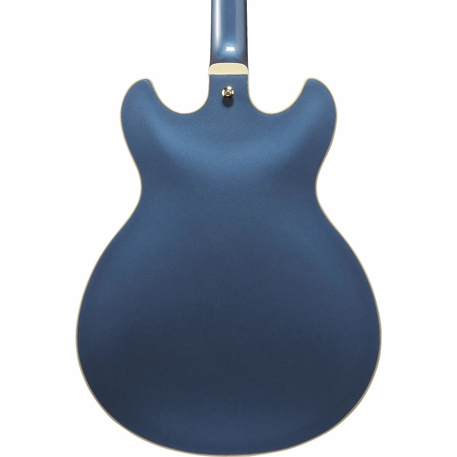 Guitars Ibanez Hollow & Semi-Hollow Body | Ibanez Artcore As73G Semi-Hollow Electric Guitar Prussian Blue Metallic