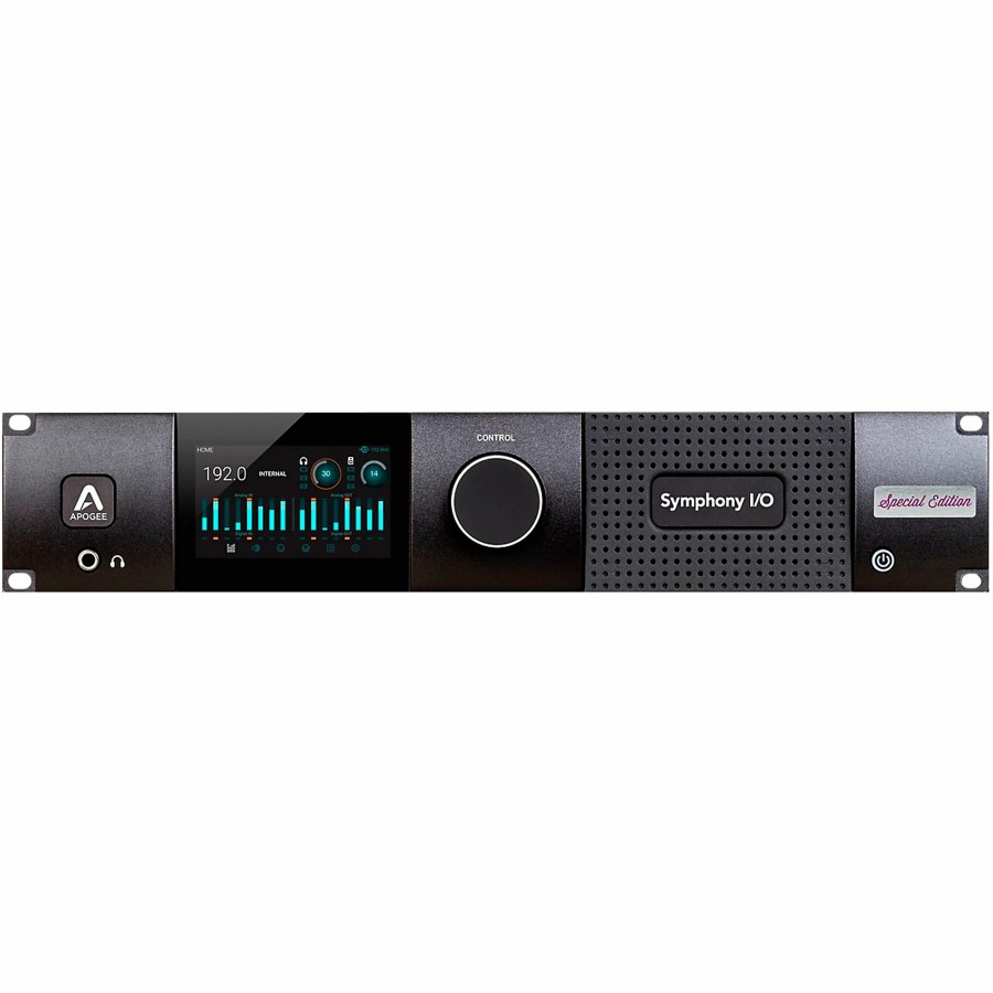 Recording Apogee | Apogee Symphony I/O Mk Ii Audio Interface With Thunderbolt - 16 Analog I/O (4-Db25 Connectors, Spdif) Atmos Monitoring Capable