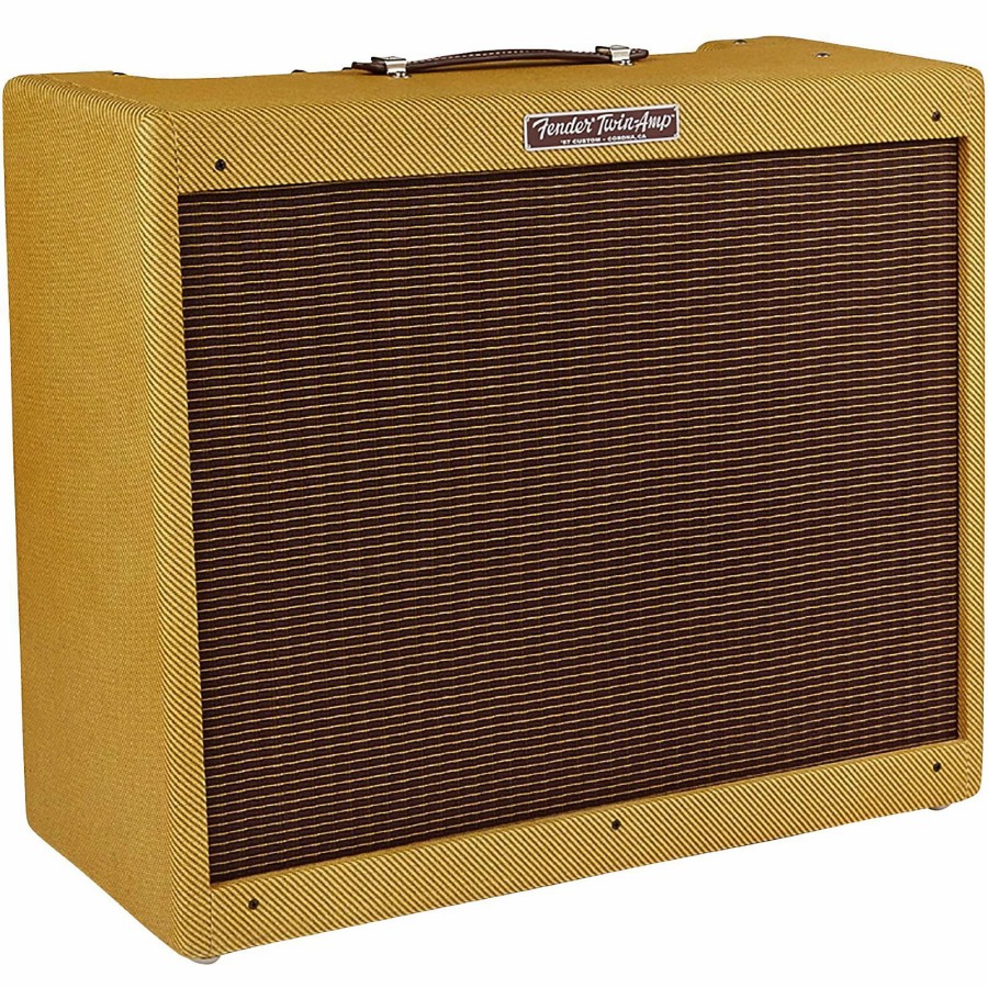 Guitars Fender Guitar Amps | Fender '57 Custom Twin 40W 2X12 Tube Guitar Amp Lacquered Tweed