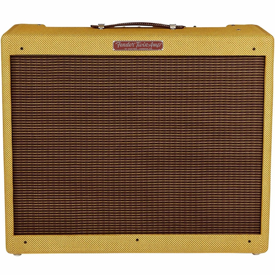 Guitars Fender Guitar Amps | Fender '57 Custom Twin 40W 2X12 Tube Guitar Amp Lacquered Tweed