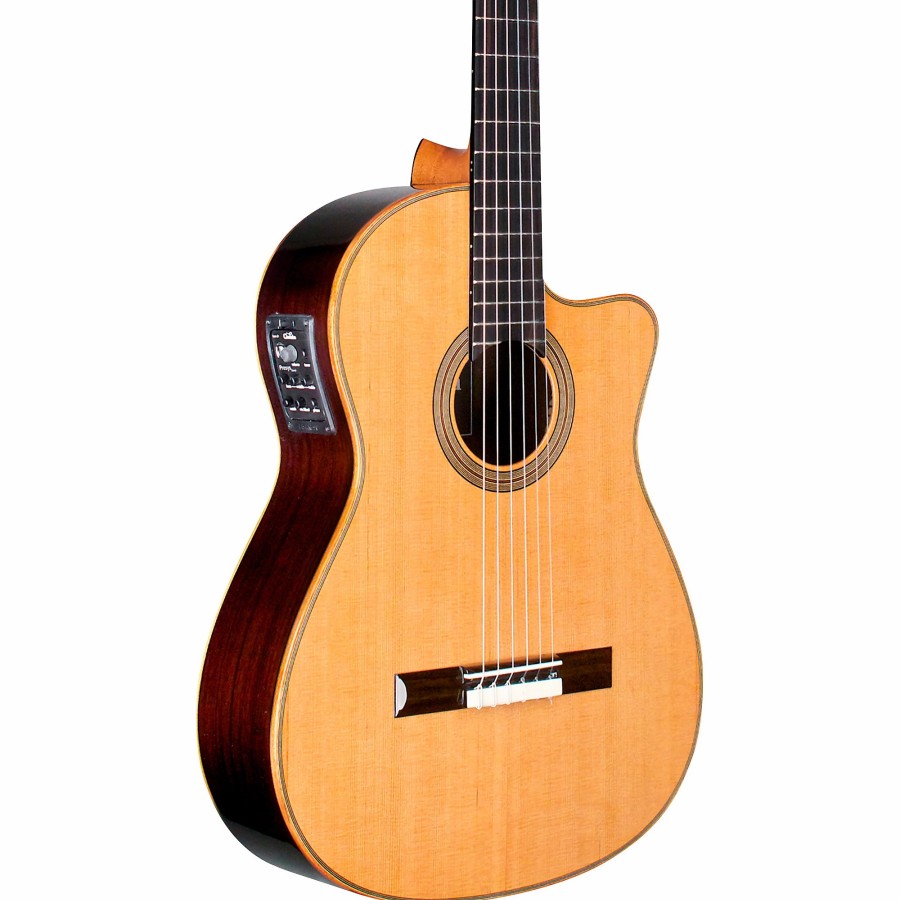 Guitars Cordoba | Cordoba Fusion Orchestra Ce Crossover Classical Acoustic-Electric Guitar Natural