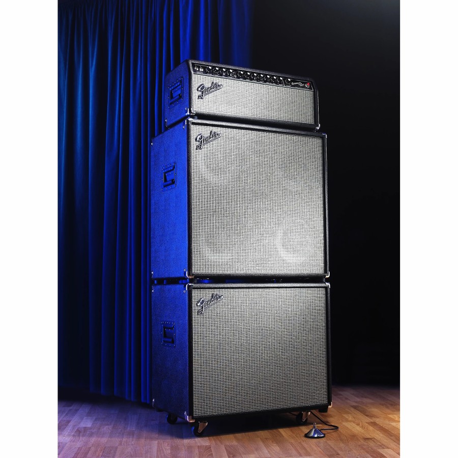 Basses Fender Bass Amps | Fender Bassman Pro 410 4X10 Neo Bass Speaker Cabinet Black