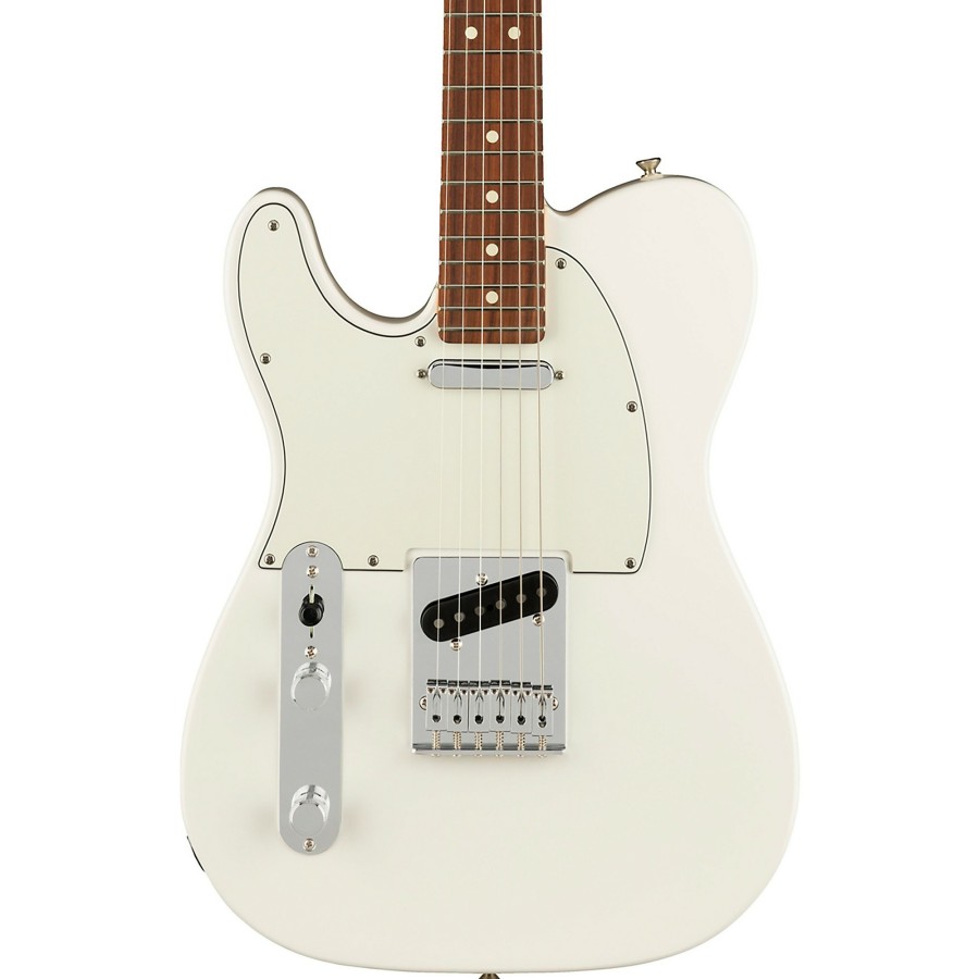 Guitars Fender Left Handed | Fender Player Telecaster Pau Ferro Fingerboard Left-Handed Electric Guitar Polar White