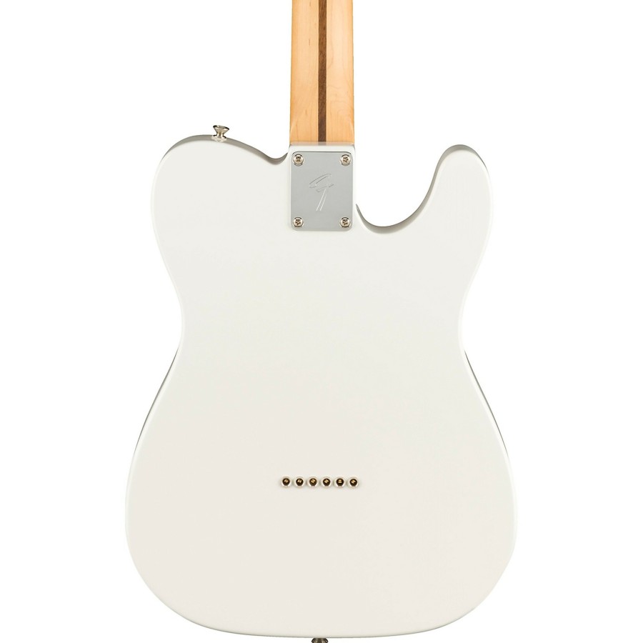 Guitars Fender Left Handed | Fender Player Telecaster Pau Ferro Fingerboard Left-Handed Electric Guitar Polar White