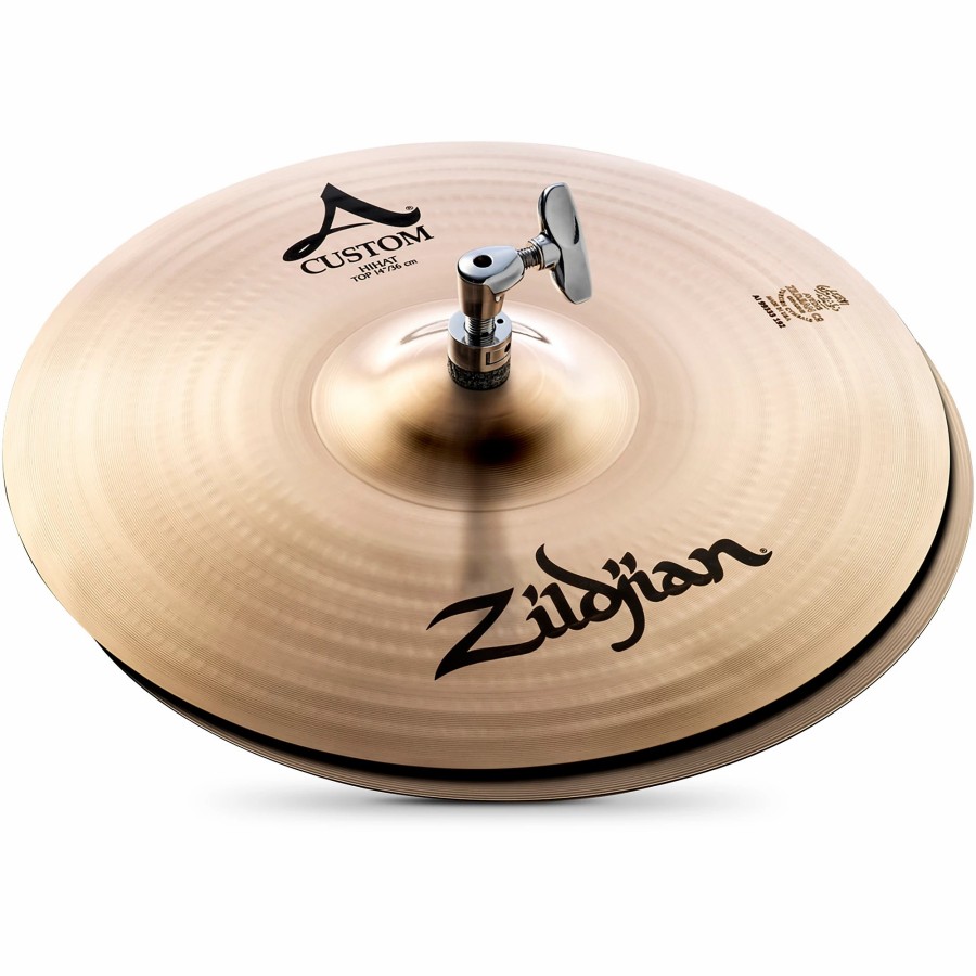 Drums Zildjian Hi-Hat Cymbals | Zildjian A Custom Hi-Hat Pair 14 In.