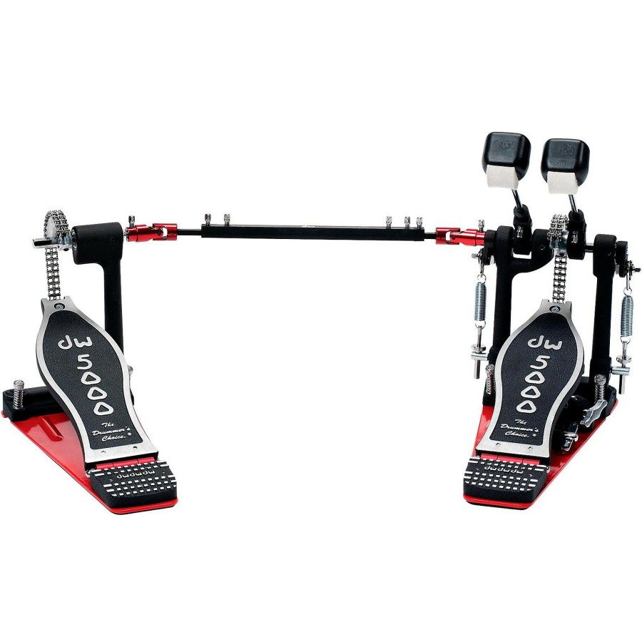 Drums DW | Dw 5000 Series Td4 Turbo Drive Double Bass Drum Pedal