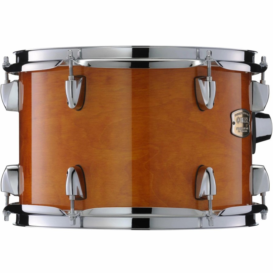 Drums Yamaha Mounted Toms | Yamaha Stage Custom Birch Tom 13 X 9 In. Honey Amber