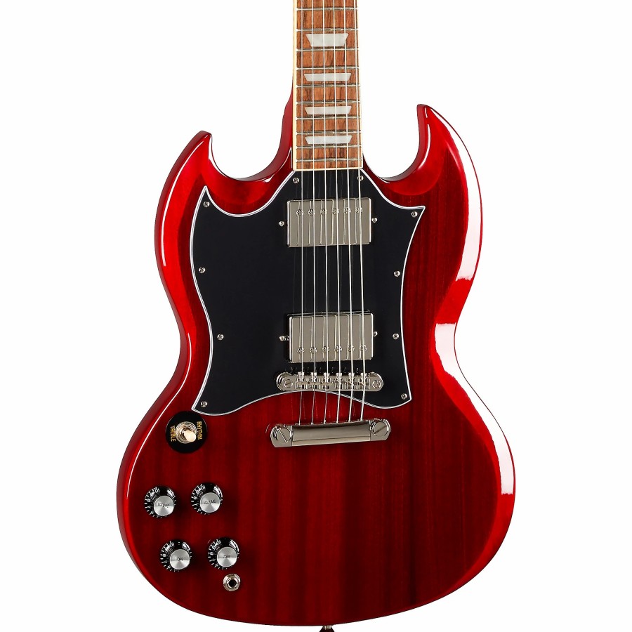 Guitars Epiphone Left Handed | Epiphone Sg Standard Left-Handed Electric Guitar Cherry