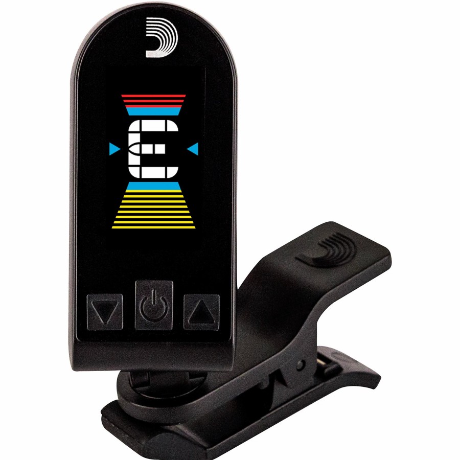 Accessories D'Addario | D'Addario Equinox Tuner Twin Pack - Black