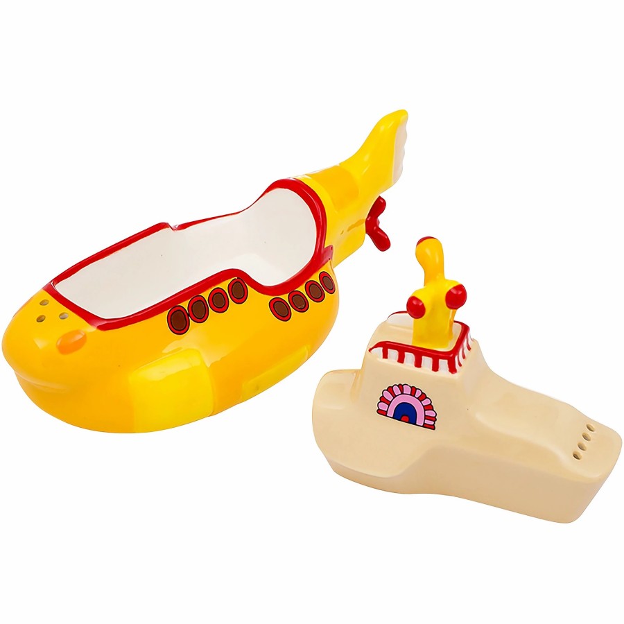 Accessories Vandor | Vandor The Beatles Yellow Submarine Salt & Pepper Set